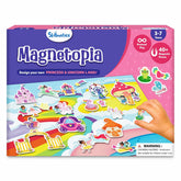 Skillmatics Creative Toy Magnetopia - Princess & Unicorn Land Interactive With 40+ Magnetic Pieces Learning Flash Card Game for Kids Ages 3 To 7 Years